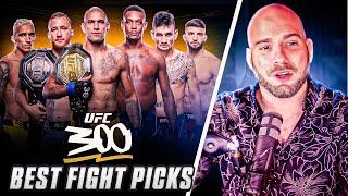 UFC 300: PEREIRA VS HILL | BEST FIGHT PICKS | HALF THE BATTLE