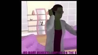 5 little shreks jumping on the bed (mememasterjim)