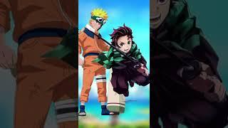 Naruto vs tanjiro #shorts #naruto #narutoshippuden #tanjiro #demonslayer