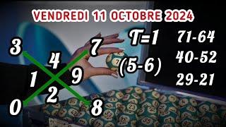 CROIX LOTO DU VENDREDI 11 OCTOBRE 2024