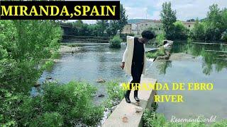 WALKING ALONG MIRANDA DE EBRO RIVER