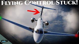Pilot & Passenger Work Together to Survive! - Phenom 300