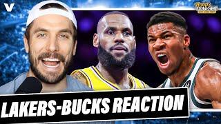 Lakers-Bucks Reaction: LeBron & Giannis SHINE in NBA preseason + Rockets-Thunder | Hoops Tonight