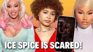 Ice Spice EXPOSED as a SCARY-CAT! She's Scared of Cardi! Cardi TRIES to SHADE Nicki and It BACKFIRES