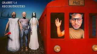 TRAIN ESCAPE FROM GRANNY GRANDPA'S HOUSE ( Granny 1.0 Version )