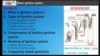 Basic ignition system