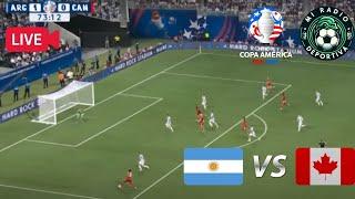 EN VIVO | ARGENTINA VS CANADA - COPA AMERICA