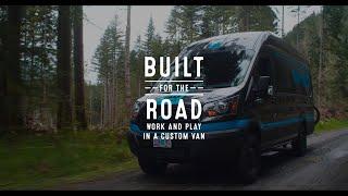 Work and Play in a Custom Van // Built for the Road