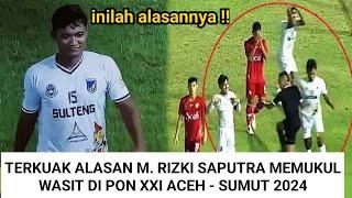 PUKUL WASIT DI PON XXI, MUHAMMAD RIZKI SAPUTRA DIHUKUM SEUMUR HIDUP?? #trending #news #viralvideo