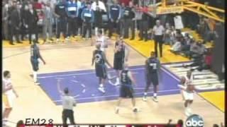 Los Angeles Lakers vs Dallas Mavericks 3/2/2008 -- Kobe Bryant 52 Points