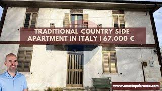 Cheap Traditional Apartment In Bucchianico in Abruzzo Italy | Italian Property Tours