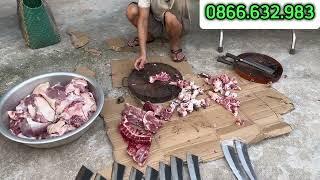 TEST Dao Chặt Xương Lò Rèn Thảo PS Siêu Chất Lượng .Giá Cực Rẻ