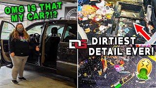 Deep Cleaning The Nastiest Van EVER! | INSANE 17 Hour Detailing Transformation! | The Detail Geek