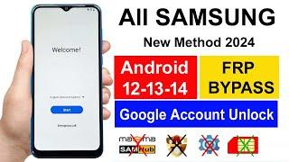 Samsung Frp Bypass Android 12/13/14 Samsung Frp/Google Account Unlock All Samsung Frp Bypass 2024