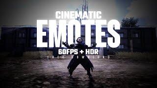 Epic Cinematic Emotes - PUBG Mobile 60FPS & HDR Graphics | Free Download