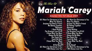 Mariah Carey - All I Want For Christmas Is You, When You Believe  Best Of Female Loves Songs 