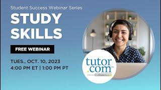 Study Skills | Student Success Series | Tutor.com