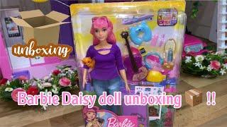 Barbie’s Daisy doll unboxing  !! Full review.