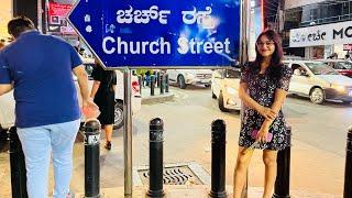 M.G. Road /Church Street Bangalore Nightlife Street Shopping  | Best Pub and Bar | #withme