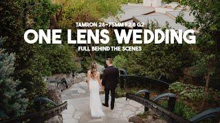 Wedding Photography: Tamron 28-75mm f2.8 G2 Nikon ZF Full Day Behind the Scenes