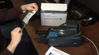 Panini Check Scanner Waffletechnology Cleaning Card Video Manual