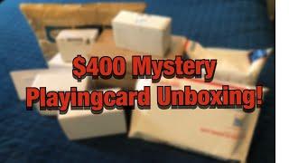 $400 Mystery Playing Card Unboxing!