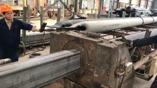 How Huge Square Tube Is Made. Exciting Recycling Scrap Cars & Production Process Of Steel Products