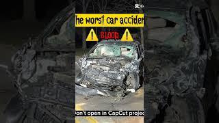 worst car accident  #like #subscribe #carcrash #sad #RIP️