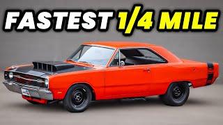 15 FASTEST 1960s Muscle Cars Over The Quarter Mile!