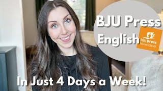 Parent led BJU Press LA in 4 days a week!