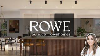 ROWE by Bosa Properties - Luxury Townhome Presale Coming Soon to Vancouver's Westside