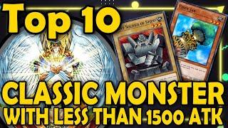 Top 10 Classic Monsters With Under 1500 ATK