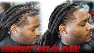 How To DO A SHARP HAIRLINE!