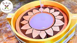 BIRTH of a flower-ARTISTIC woodturning