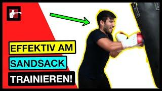 Das effektivste Sandsack Workout für Anfänger (Mehr Kraft, Ausdauer und Schnelligkeit)