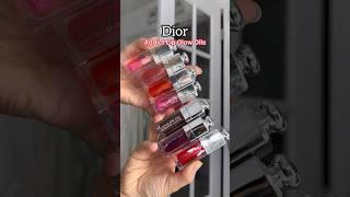 Swatching all my #Dior lip oils #comparison #lipoil #sephora #ulta #shorts #swatches #highend