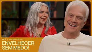 Astrid Fontenelle fala como o ENVELHECIMENTO não abalou sua FORMA DE VIVER! | Conversa Com Bial