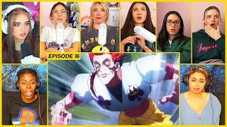 [GIRLS REACT] Gon Steals Hisoka's Tag | Hunter x Hunter Ep 16 Girl Reaction Mashup