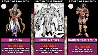 RECORD OF RAGNAROK ANIME EINHERJAR ALIASES 2023 - ANIMO RANKER