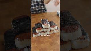 My neighbors try their FIRST Spam musubi!