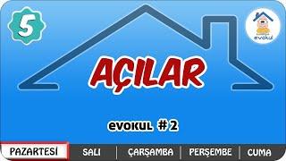 Açılar | 5.Sınıf #uzaktanegitim evokul Kampı