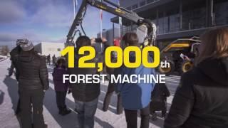 Ponsse's 12,000th forest machine completed!