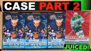 LOADED CASE! - 2024-25 Upper Deck Series 1 Hockey Hobby Case Break Part 2