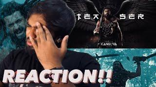 Kanguva - Sizzle Teaser | REACTION!! | Suriya | Bobby Deol | Devi Sri Prasad | Siva | Studio Green |