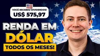 3 INVESTIMENTOS QUE PAGAM DIVIDENDOS EM DÓLAR TODOS OS MESES!