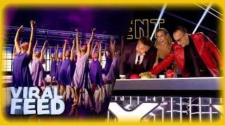 SENSATIONAL Group Dance Against Abuse Wins GOLDEN BUZZER | VIRAL FEED