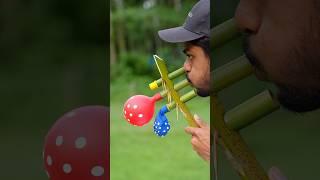 New Color Balloons Mixed with Green Bamboo Creations #diy #craft #creation