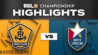 6.14.2025 | Rhode Island FC vs. North Carolina FC - Game Highlights