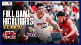 BRGY. GINEBRA vs. MERALCO QF GAME 3 | FULL GAME HIGHLIGHTS | PBA SEASON 49 COMMISSIONER'S CUP |FEB 9