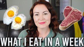 What I Eat in a Week: Carnivore Diet